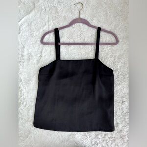 Express Silky Black Tank Top